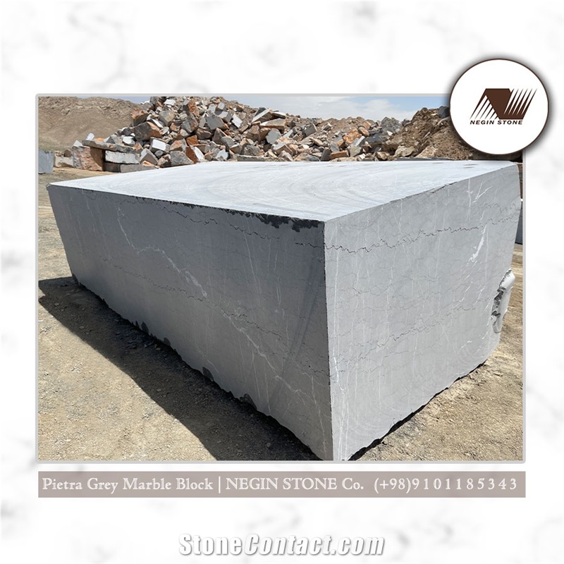 Esfahan Lashotor Pietra Gray Marble Blocks