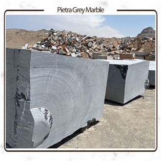 Esfahan Lashotor Pietra Gray Marble Blocks