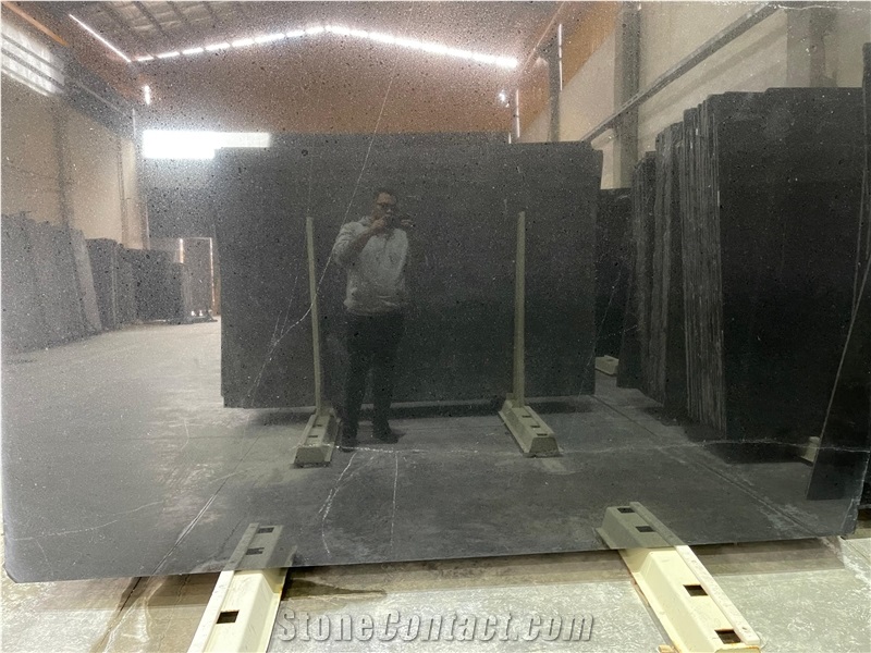 Black Granite Slabs