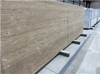 Cream Travertine Slabs