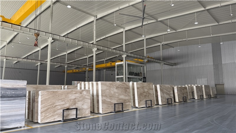 Daino Beige  Polished Breccia Sarda Marble Slabs