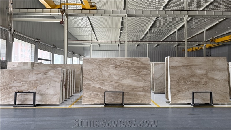Daino Beige  Polished Breccia Sarda Marble Slabs
