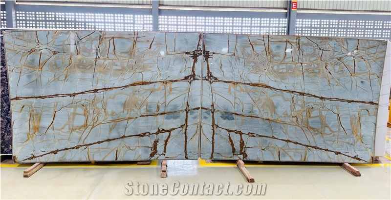 Blue Deep Quartzite Slabs