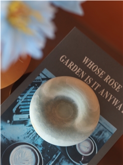 Blue Donut Shaped Onyx Stone Tray Home Decor Products