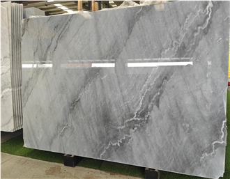 Bruce Grey Marble Slabs  For Bathroom Wall Background Wall