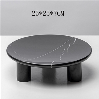 Custom Modern Natural Marble Plates Home Decor Products