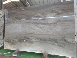Customizable Luxury Aquarella Macauba Quartzite Quartzite Slabs