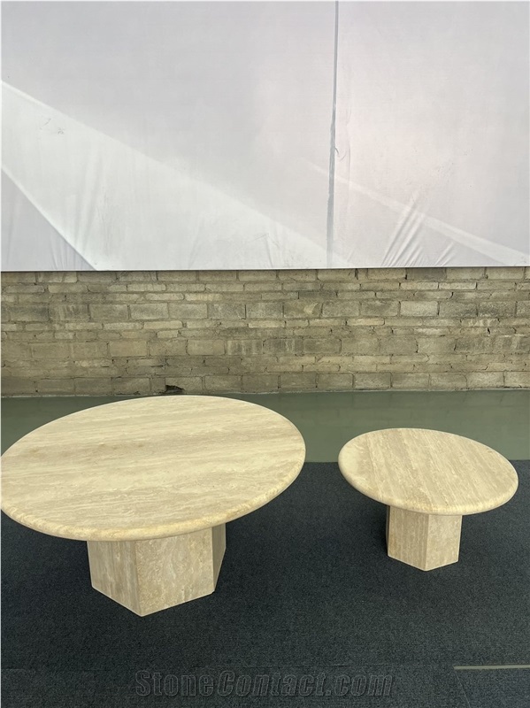 Customizable Size Natural Stone Dining Table Tops