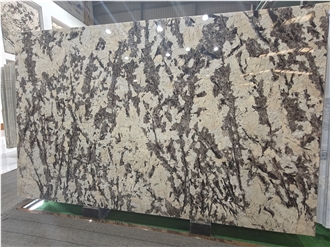 Customizable Splendor White Granite Natural Stone Slabs