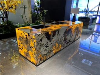 Customized Patagonia Luxury Stone Kitchen Countertop