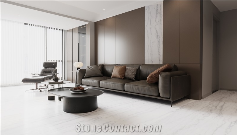 Guangxi White Marble Slabs