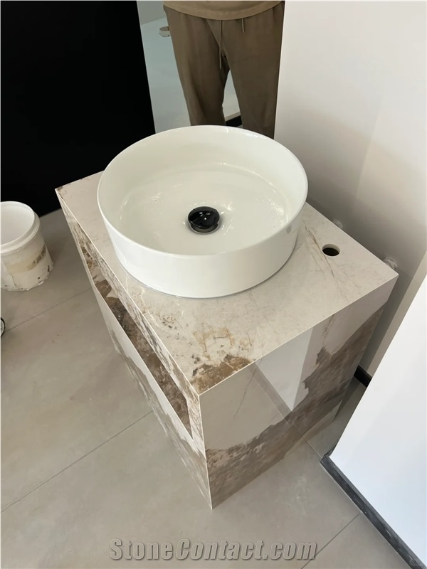 High Quality Luxury Patagonia Quartzite Basin Sink Bath Top