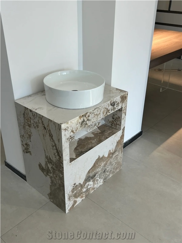 High Quality Luxury Patagonia Quartzite Basin Sink Bath Top