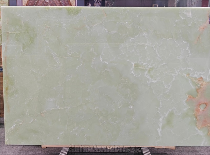 Light Green Onyx Slabs