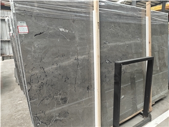 Low Price Promotion Modern Luxury Gray Marble Slab Tiles