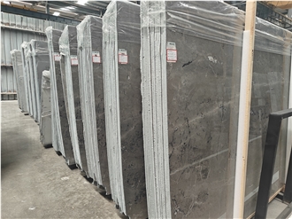 Low Price Promotion Modern Luxury Gray Marble Slab Tiles