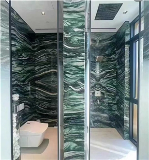 Luxury Green Norway Verde Lapponia Quartzite Slab Tiles