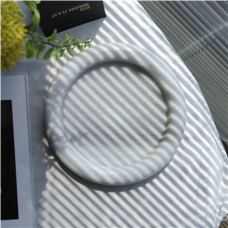 Luxury Natural Marble Dry Fruit Tray For Home Decor Products