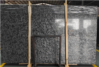 Matrix Black Granite Slabs For Background Wall Floor Decor