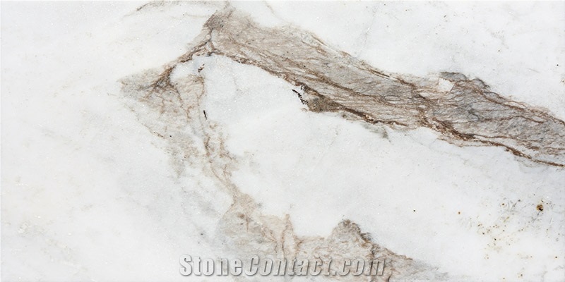 Modern Design Polished Jiashi White Marble Veins Wall Tiles