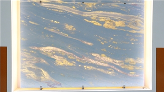 New Arrival Crystal Blue Marble Slabs