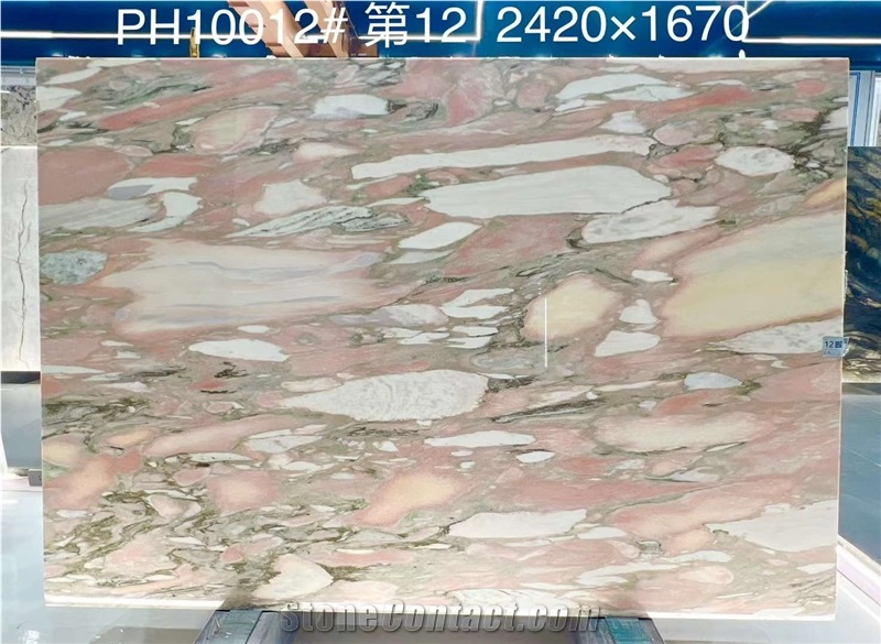 New Arrival Norwegian Rose Marble Slabs