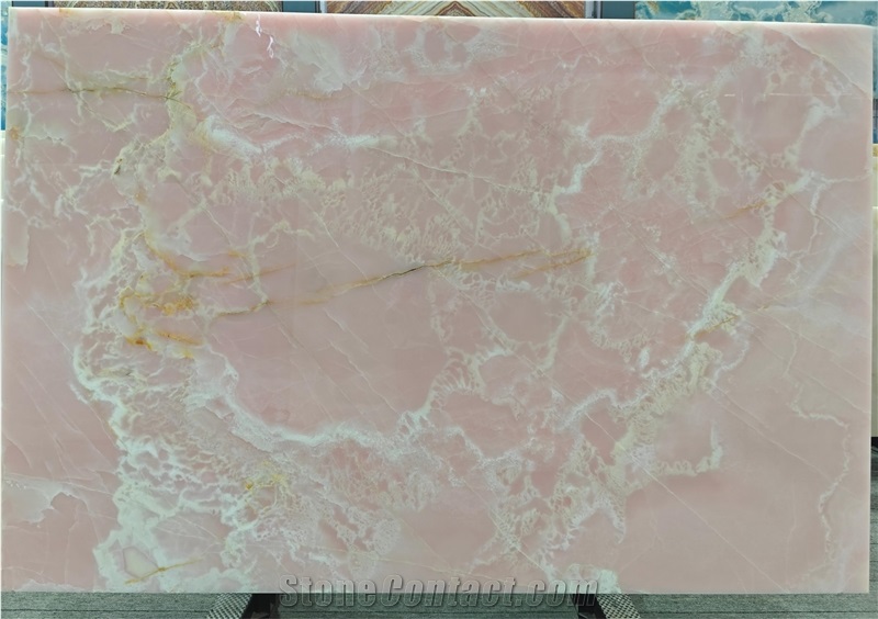 Pink Onyx Slabs