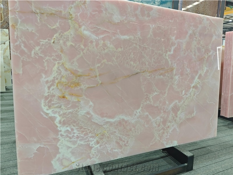Pink Onyx Slabs