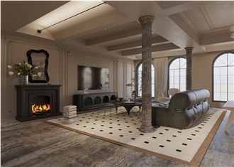 Silver Travertine Slabs
