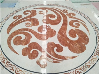 Customized High Quality Waterjet Medallion For Home Decor