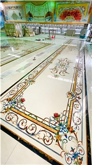 Marble Waterjet Cut Inlay Modeling Waterjet Medallions