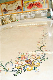Marble Waterjet Cut Inlay Modeling Waterjet Medallions