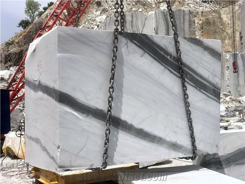 Panda White Marble Blocks