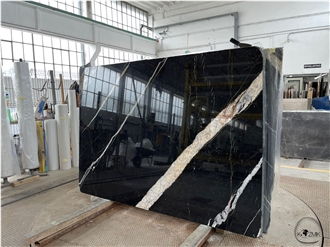 Black And White Marble Slabs