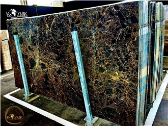 Nero Dorato Marshall Marble Slabs