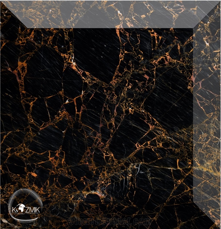 Nero Dorato Marshall Marble Slabs