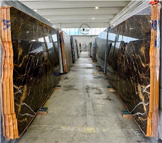 Nero ST Laurent Marble Slabs Nero ST Laurent Marble Slabs