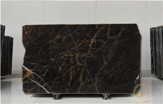Nero ST Laurent Marble Slabs