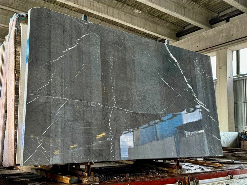 Pietra Grey Marble Slabs