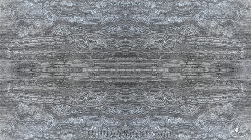 Silver Travertine Slabs