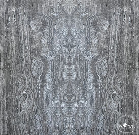 Silver Travertine Slabs