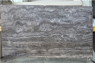 Silver Travertine Slabs