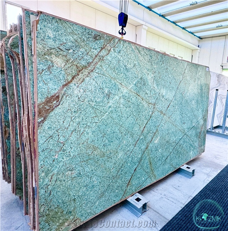 Turquoise Quartzite Slabs