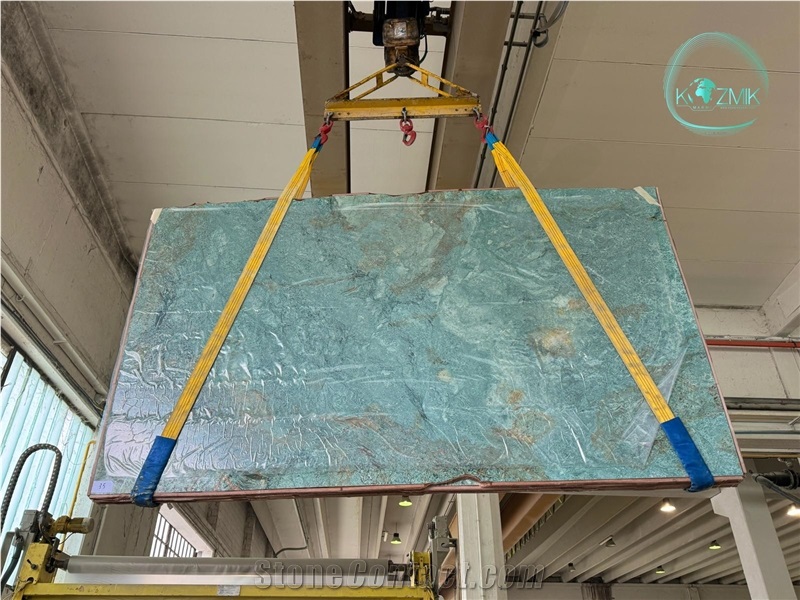 Turquoise Quartzite Slabs