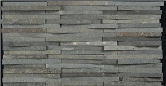 Batu Andesite Susun Sirih Wall Cladding Panels