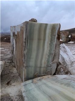 Iran White Onyx Blocks