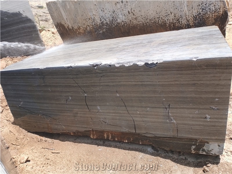 Straight Line Monsoon Black Marble Blocks