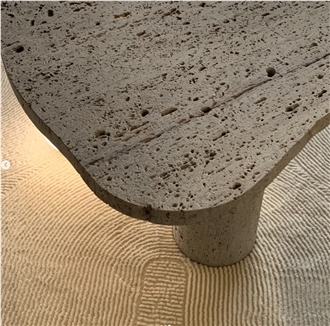 Travertine Coffee Table