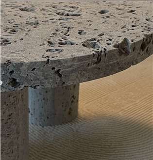 Travertine Coffee Table