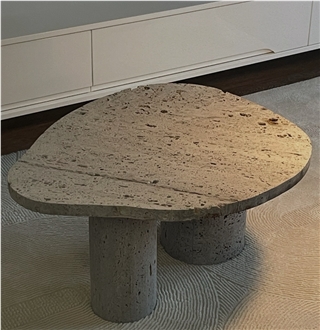 Travertine Coffee Table